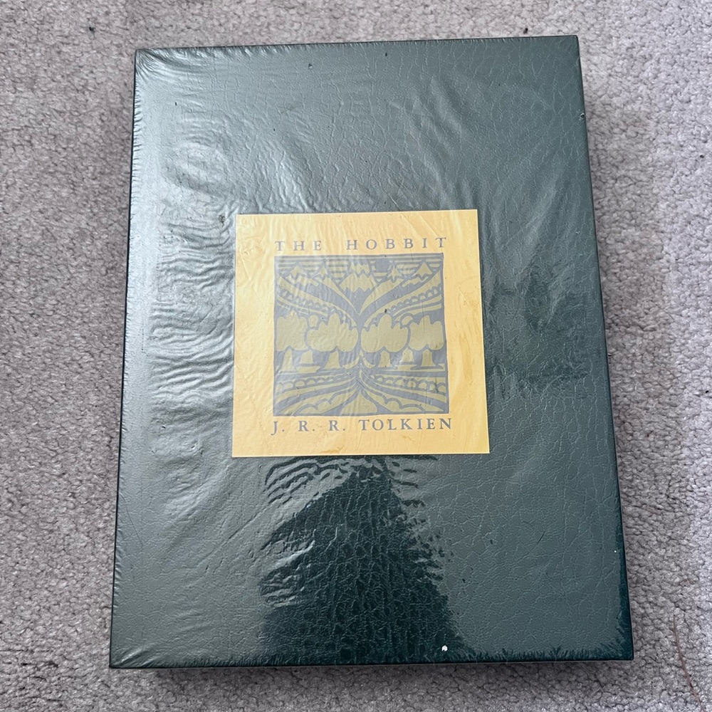 The Hobbit by J.R.R. Tolkien - Green Leather Edition